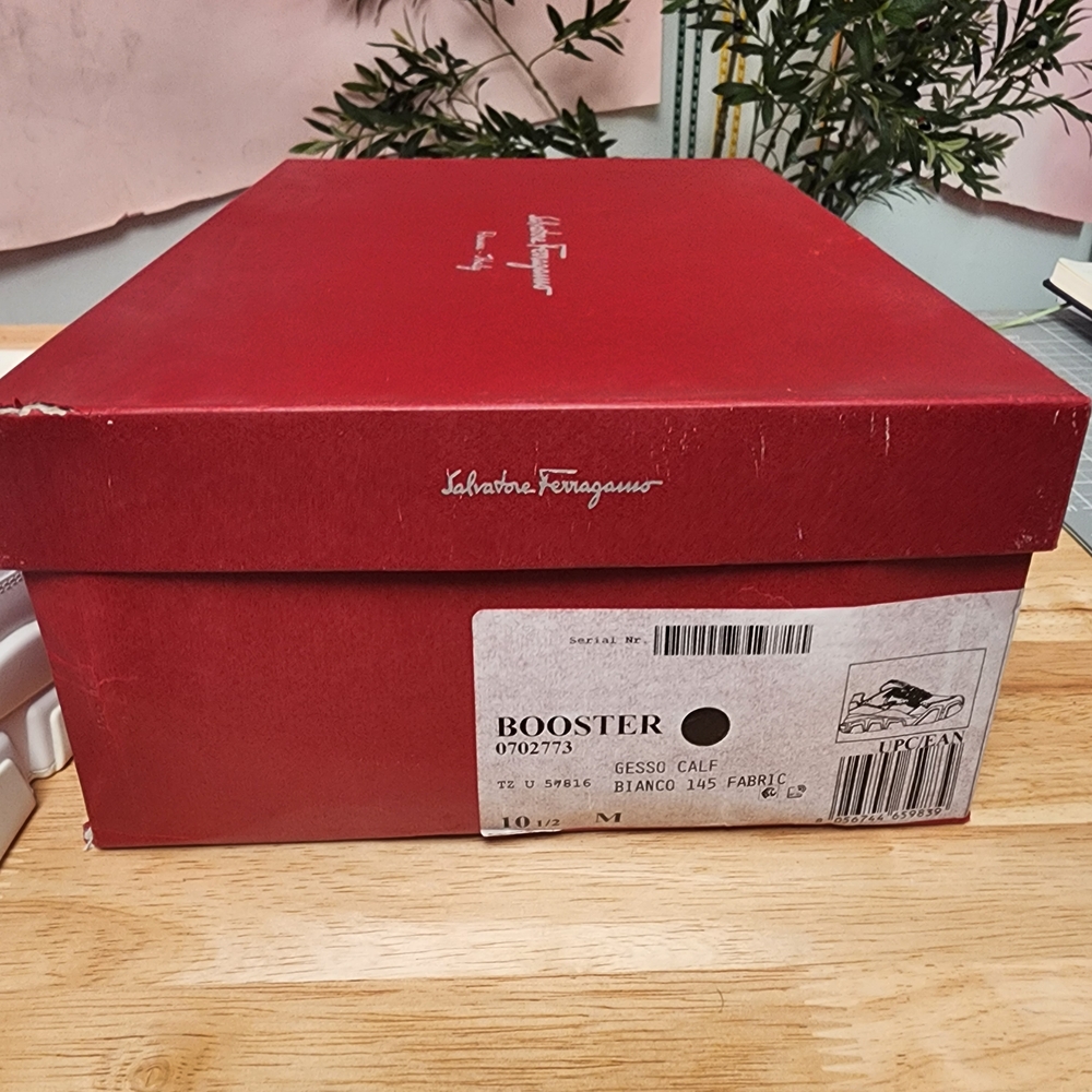 Salvatore Ferragamo White Sneakers - Picture 12 of 12